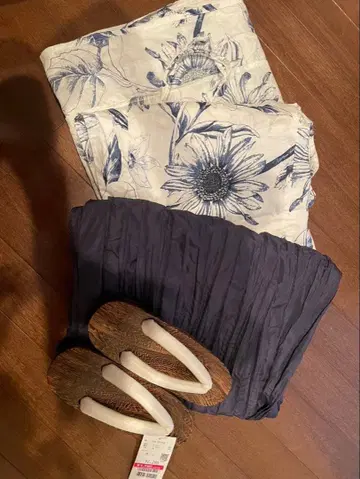 나막신 포함 헤코비 유카타 세트 세퍼레이트