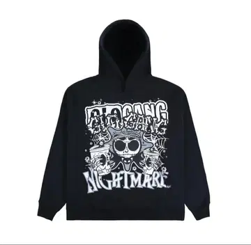 Glogang 나이트메어 후드티 블랙