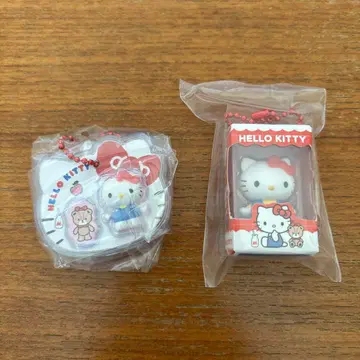 헬로키티 패키지 참 박스 피규어