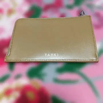 YAHKI 카드 케이스 코인 케이스 브라운
