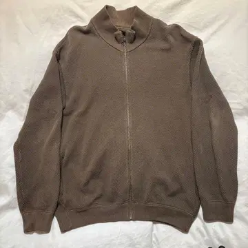 크렙스큐어 일본제 MossStitch 풀 집업 블루종 카키