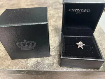 JUSTIN DAVIS 별 모양 귀걸이 실버