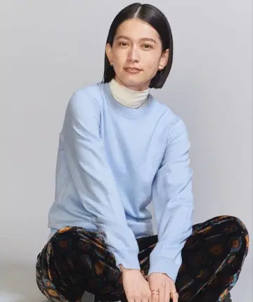 울 블렌드 베이직 니트 BEAUTY&YOUTH UNITEDARROWS