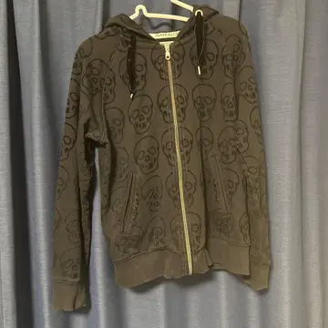 MARK & LONA 골프 스컬 패턴 후드티