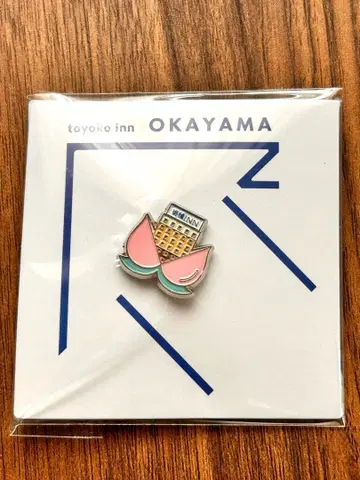 미개봉 새상품 토요코인 지역 한정 GENKI 배지 오카야마