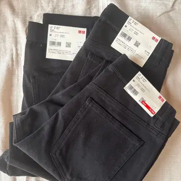 유니클로 울트라 스트레치 레깅스 팬츠 블랙