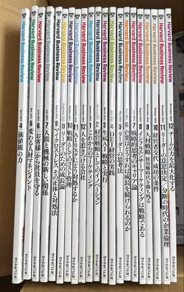 하버드 비즈니스 리뷰 21권