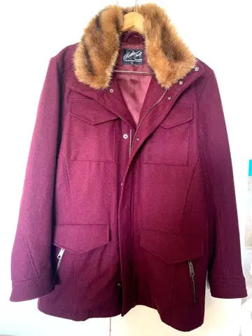 남성용 자켓 아우터 퍼 탈부착 가능 L 거의 새상품