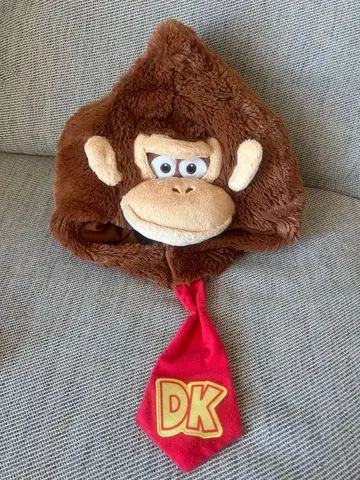 동키콩 후드형 캡 DK