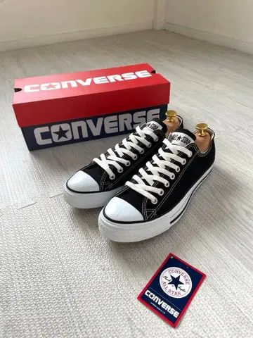 CONVERSE ALL STAR 블랙 스니커즈