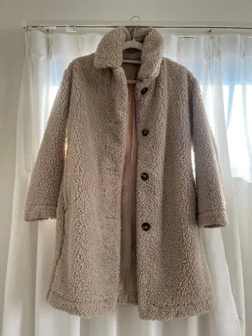 [ 새상품급 ] 유니클로 베이지 방풍 플리스 자켓 XS 사이즈