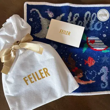 FEILER 손수건 해양 생물 디자인
