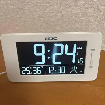 세이코 디지털 탁상시계 전파 시계