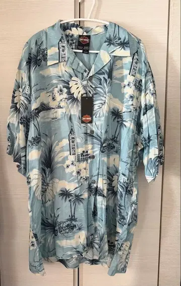 할리데이비슨 HARLEY DAVIDSON 하와이안 셔츠 XL 새상품