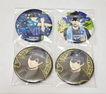 블루 록 캔뱃지 이사기 요이치 세트 4