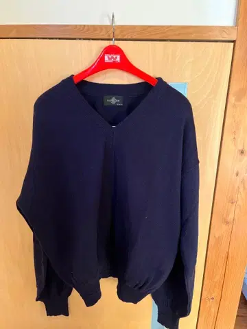 DUM CLUB 다크 네이비 스웨터 XL