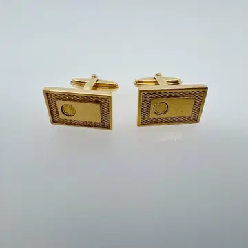 [ 새상품급 ] Dunhill 던힐 커프스 단추 직사각형