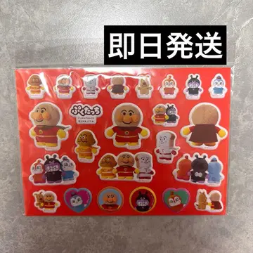 푸쿠타치 푸꾸리 씰 호빵맨 뮤지엄 한정판 씰 후와후와