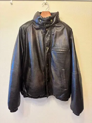 pablo vinch 가죽 다운 자켓 M