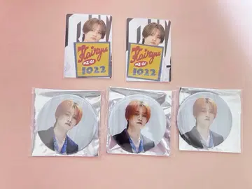 MAZZEL 카이류 마제베야 포토 카드+캔뱃지 세트