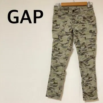 갭 GAP 카고 팬츠 카모 패턴