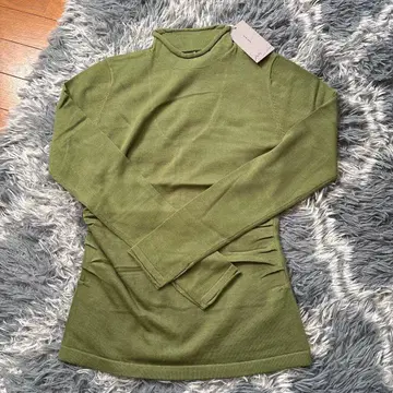 see the unseen 긴팔 상의 사이즈 1 그린 택 포함 미사용