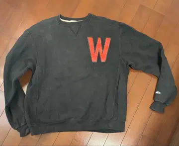 90s Champion 블랙 맨투맨 L