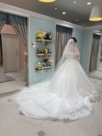 [ 새상품급 ] 웨딩 베일 (브라이덜뮤)