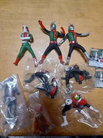 HG 가면라이더 신구 W 라이더 그 외 세트!