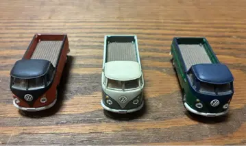 폭스바겐 픽업 트럭 미니카 3대 세트