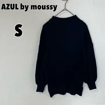 AZUL by moussy 아줄바이마우지 (S) 리브 니트