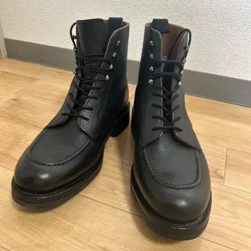 [ 새상품급 ] GRENSON 글렌슨 카프 부츠 블랙 UK8