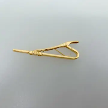 [ 새상품급 ] Dunhill 던힐 넥타이핀 골드 금