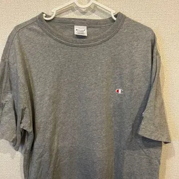 Champion 그레이 T셔츠 X-LARGE