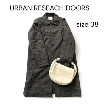 새상품급 ] 어반 리서치 도어스 코트 체크 하운드투스 38