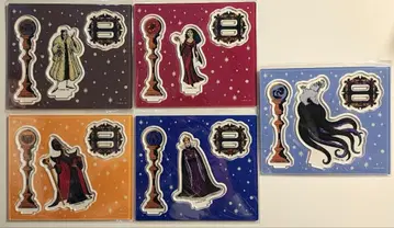 해피 복권 디즈니 빌런즈 아크릴 스탠드 포토 프롭스 5종류