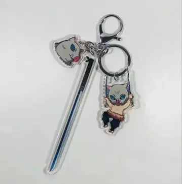 귀멸의 칼날 아크릴 키링 하시비라 이노스케