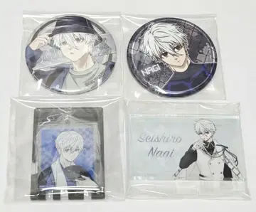 블루 록 캔뱃지 아크릴 키링 블록 나기 세이시로