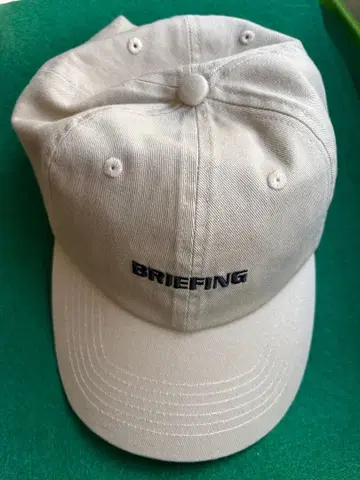 BRIEFING 베이지 캡 조정 가능