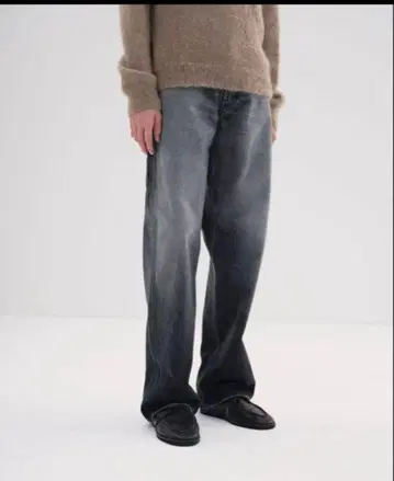 SELVEDGE FADED HEAVY DENIM PAINTER 블랙 3