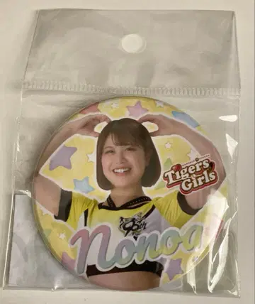 타이거즈 걸즈 Nonoa 캔뱃지 고시엔 구장 샵 한정판 치어리더