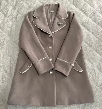 axes femme 엑시즈팜 체스터 코트 레이스 핑크 M