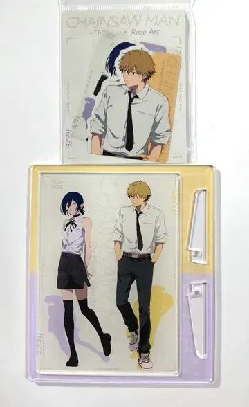 체인소 맨 레제편 아크릴 이젤 패널 덴지 레제