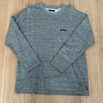 Bule Bule 그레이 긴팔 티셔츠