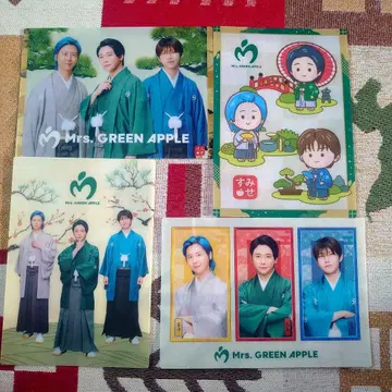 [컴프] Mrs. GREEN APPLE 오리지널 비주얼 시트 전 4종