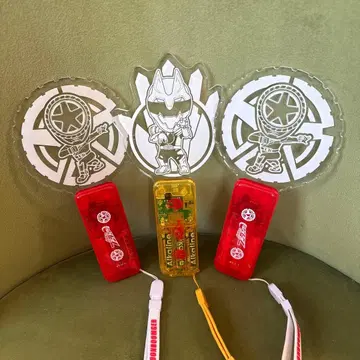 고쥬우쟈 응원봉 배터리 포함 3개 세트