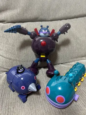 묶음 판매 세균 로봇 모그린 강철 세균맨 고롱고로