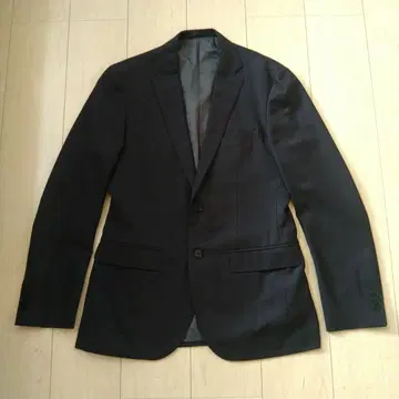 EDIFICE 울 혼방 테일러드 자켓 다크 네이비 48