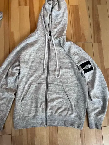 THE NORTH FACE 그레이 후드티