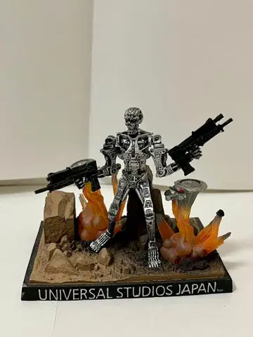 [ 레어 ] 터미네이터 피규어 디오라마 유니버셜 USJ T2-3D